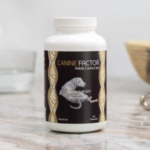 Natural Allergy remedy for dogs bottle