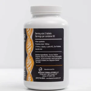 bottle of Joint supplement for dog