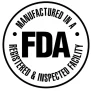 manufactuered in a FDA registered and inspected facility