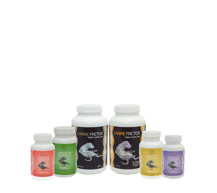 6 Meehan Formulations pet bottles