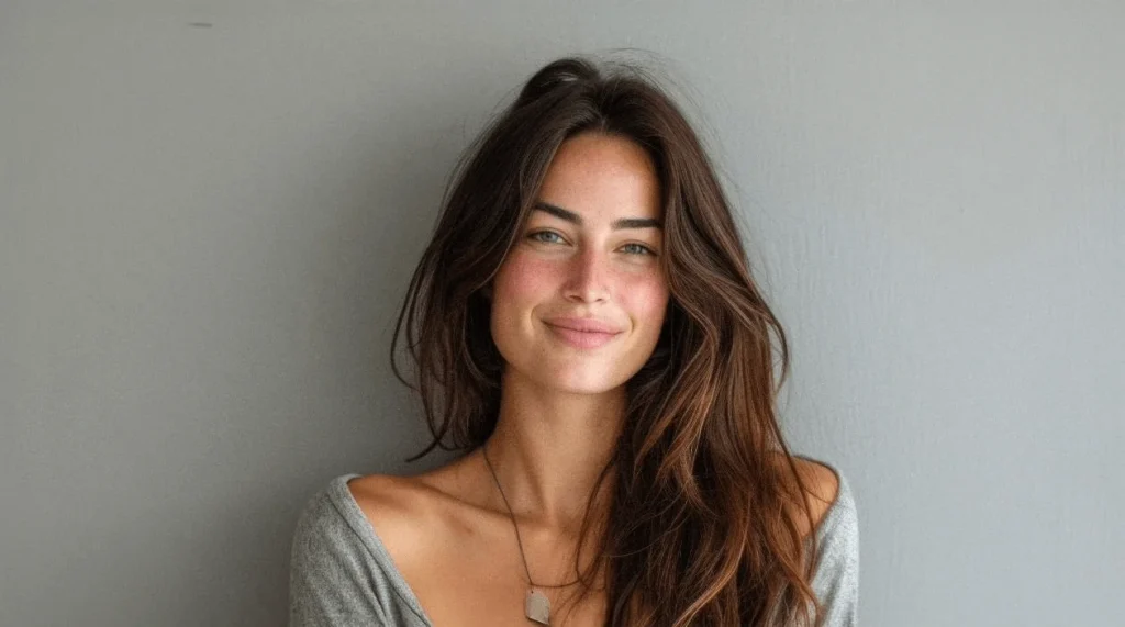 Healthy hair example