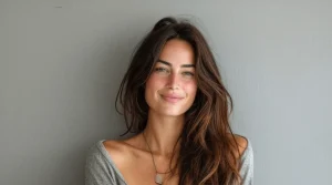 Healthy hair example
